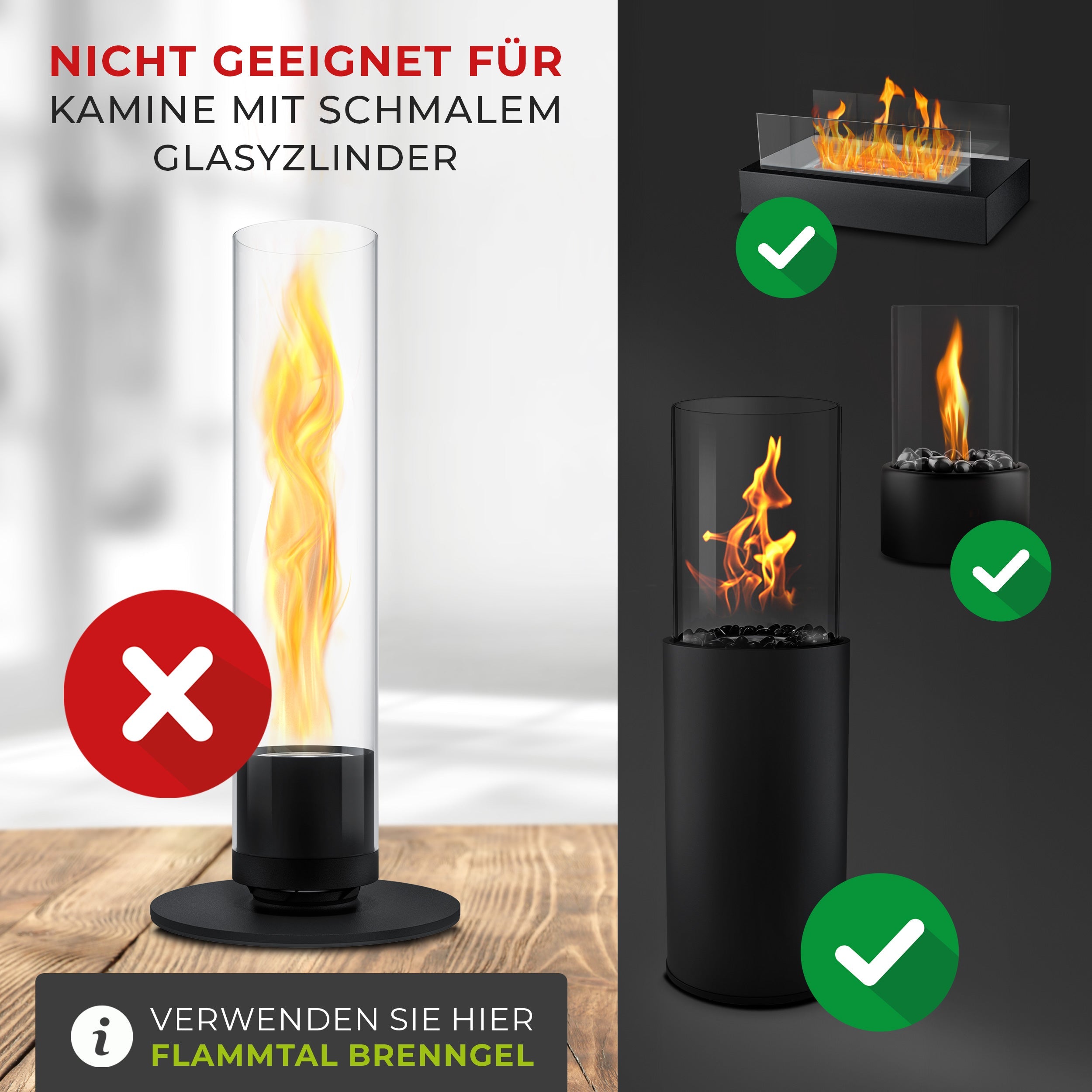 Flรผssiges Bioethanol 96,6% (6 x 1 Liter)