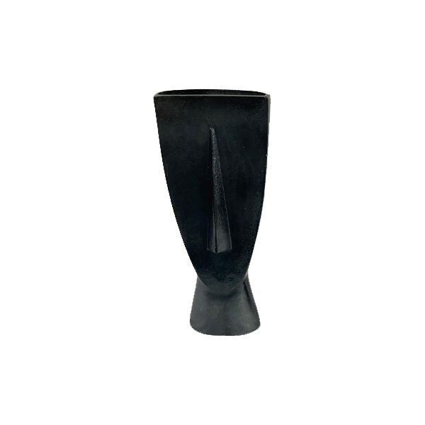 Vase Fin - Schwarz | Groß