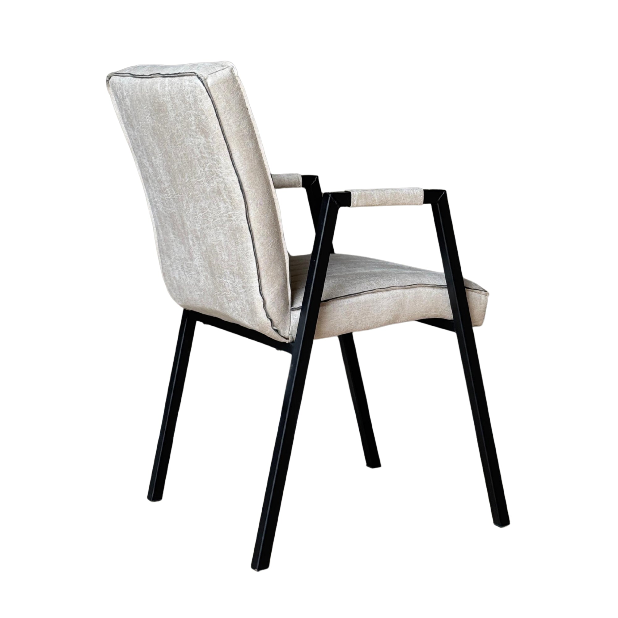 Esszimmerstuhl Molly Bull | Beige | Mit Armlehne