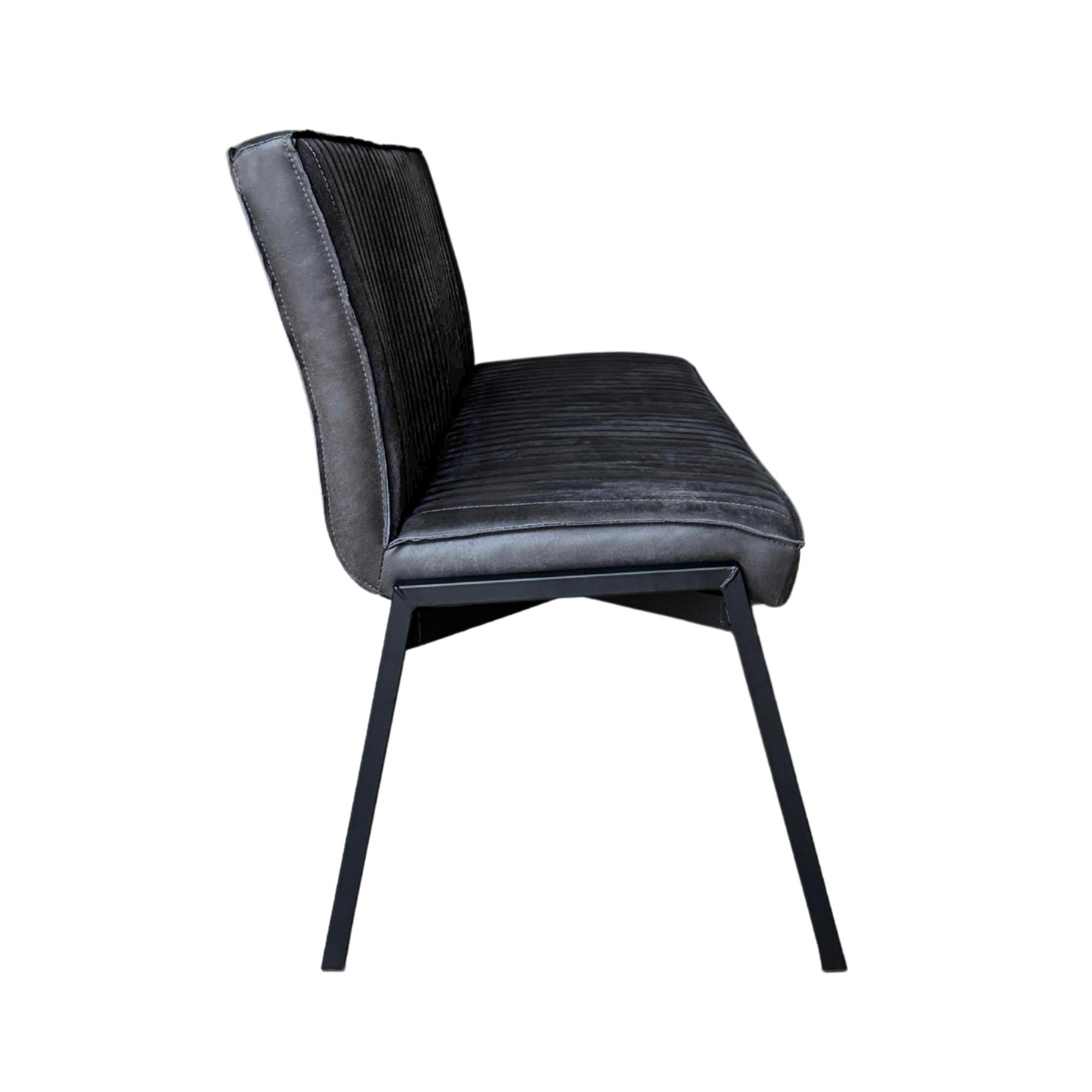 Esszimmerbank Molly Bull | 155 cm | Anthrazit