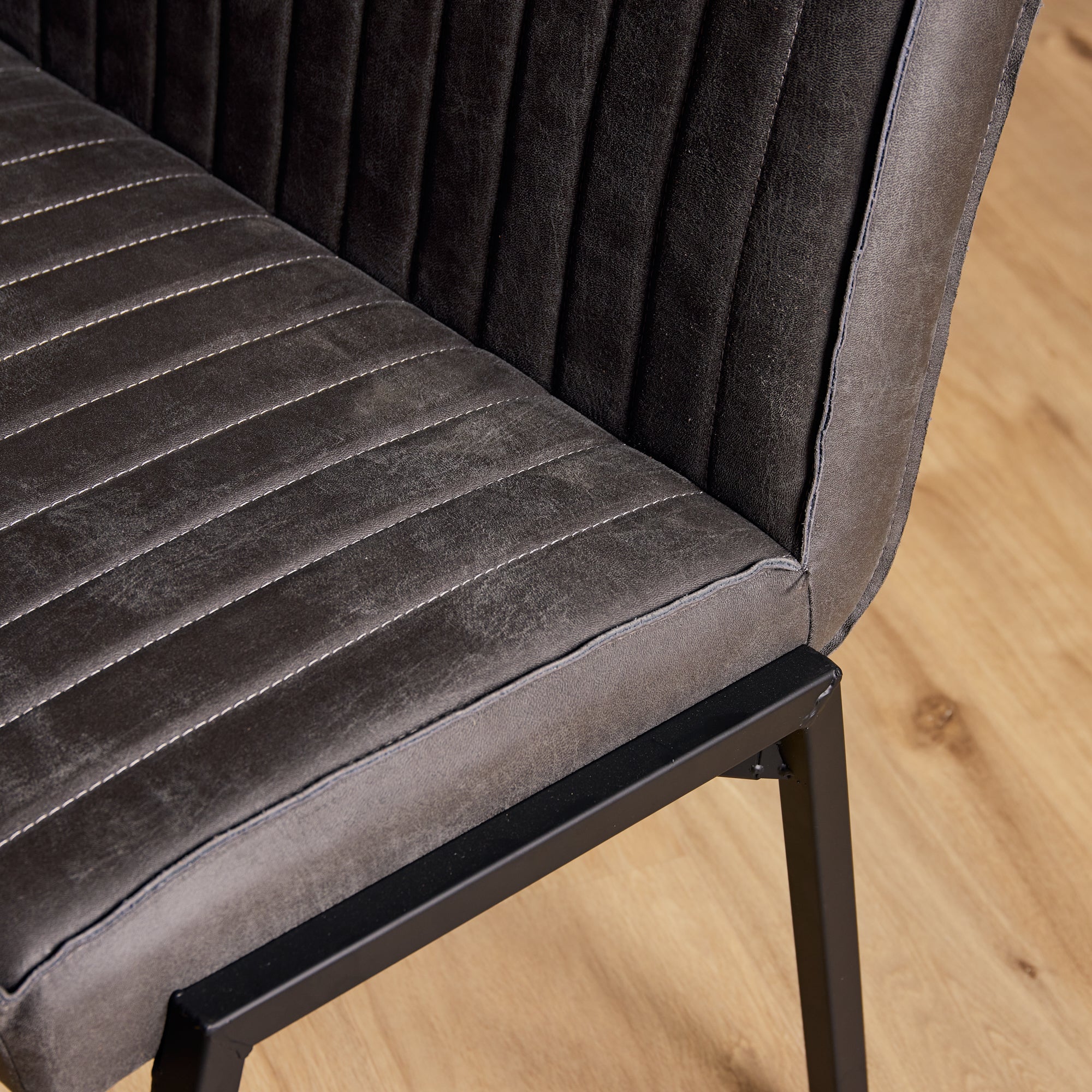 Esszimmerbank Molly Bull | 185 cm | Anthrazit