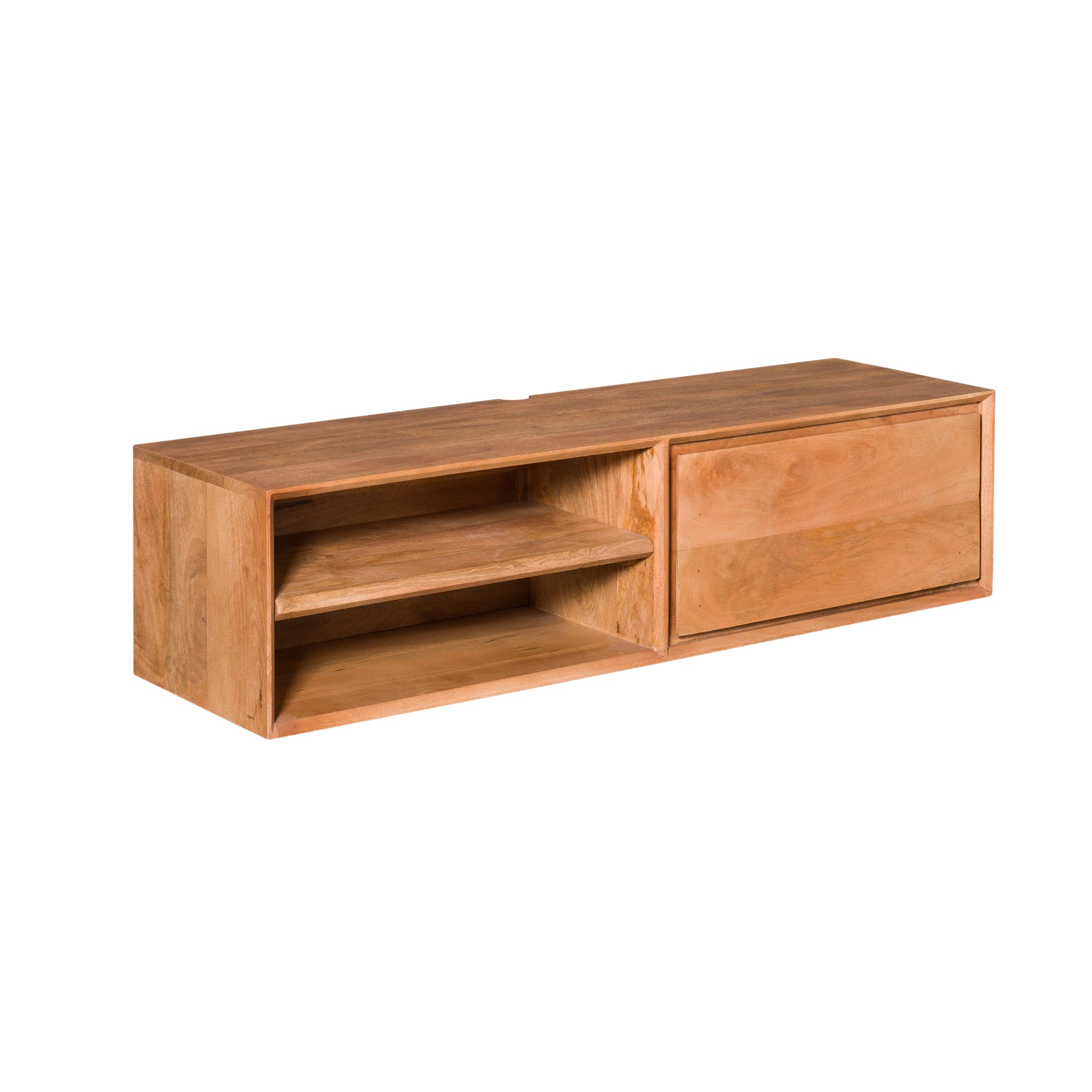 Schwebendes TV-Möbel Ambiance Natur | 120 cm