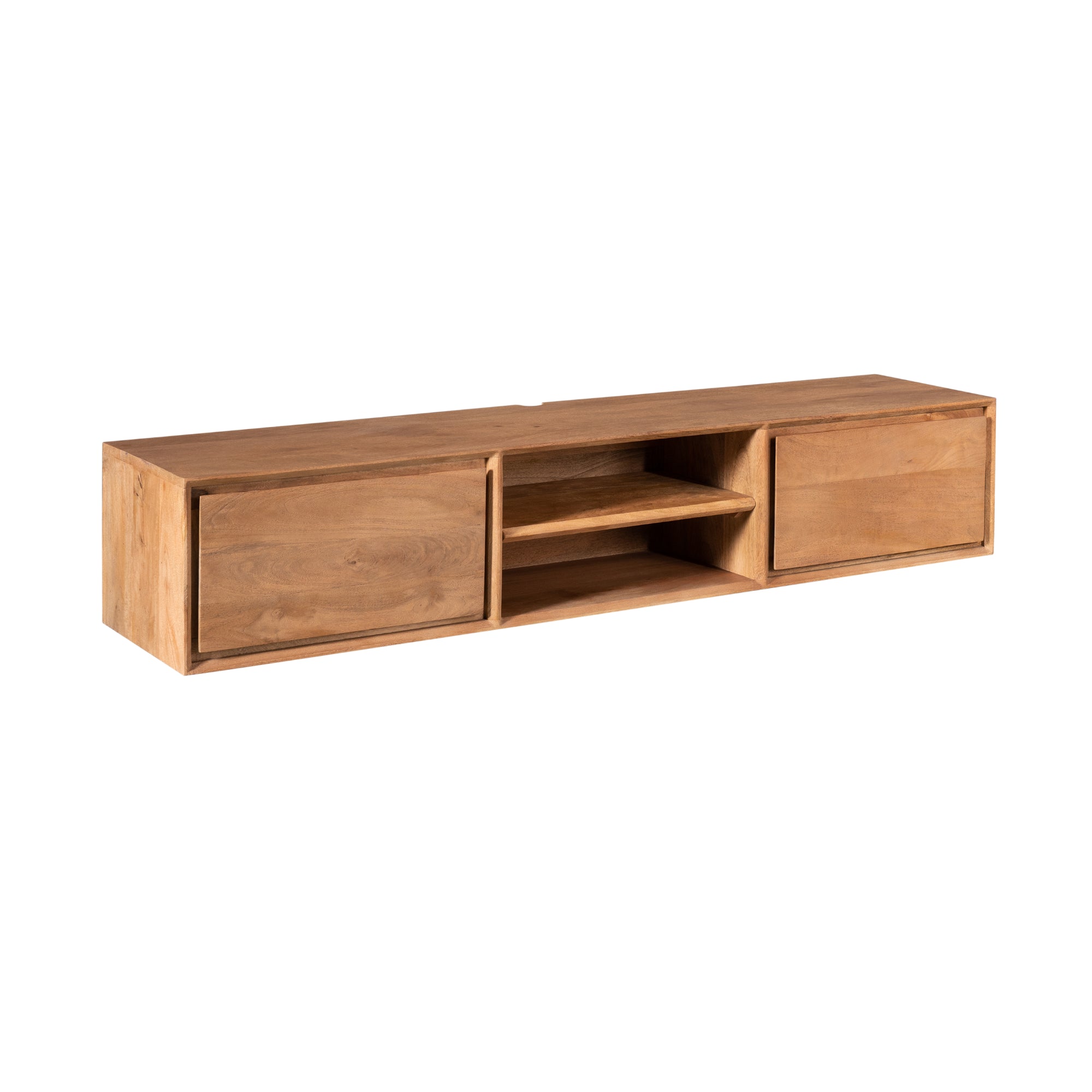 Schwebendes TV-Möbel Ambiance Natur | 160 cm