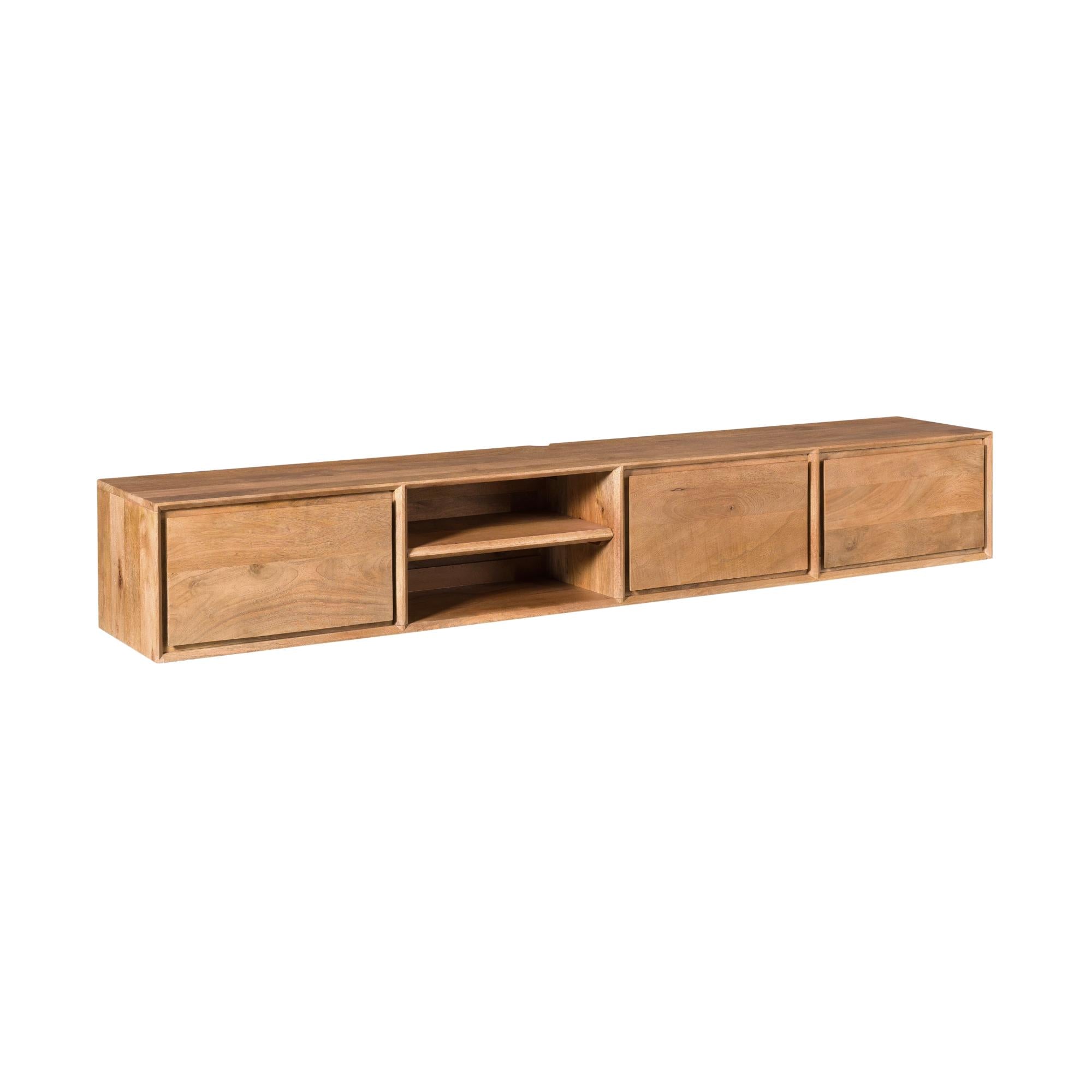 Schwebendes TV-Möbel Ambiance Naturel | 200 cm