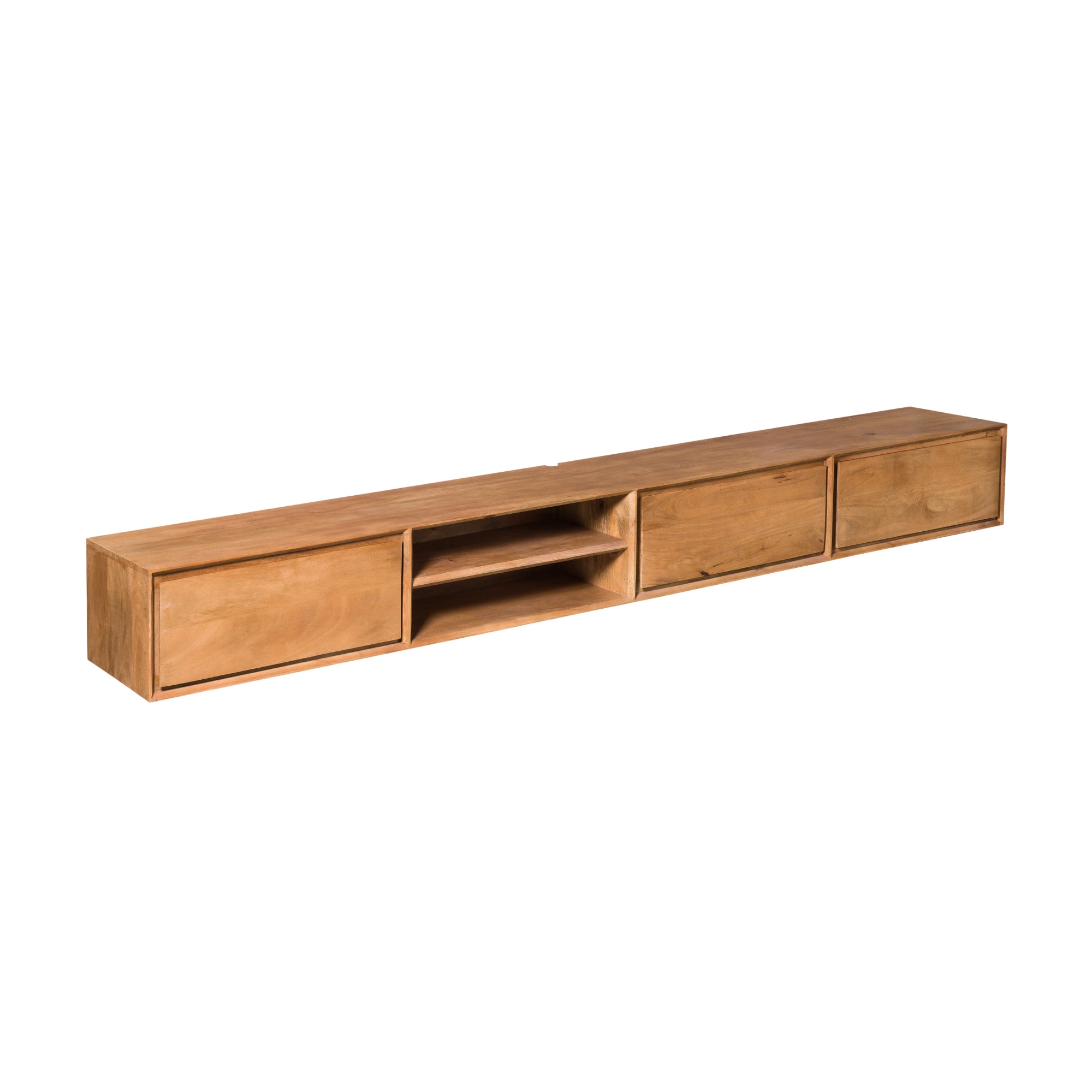 Schwebendes TV-Möbel Ambiance Natur | 240 cm