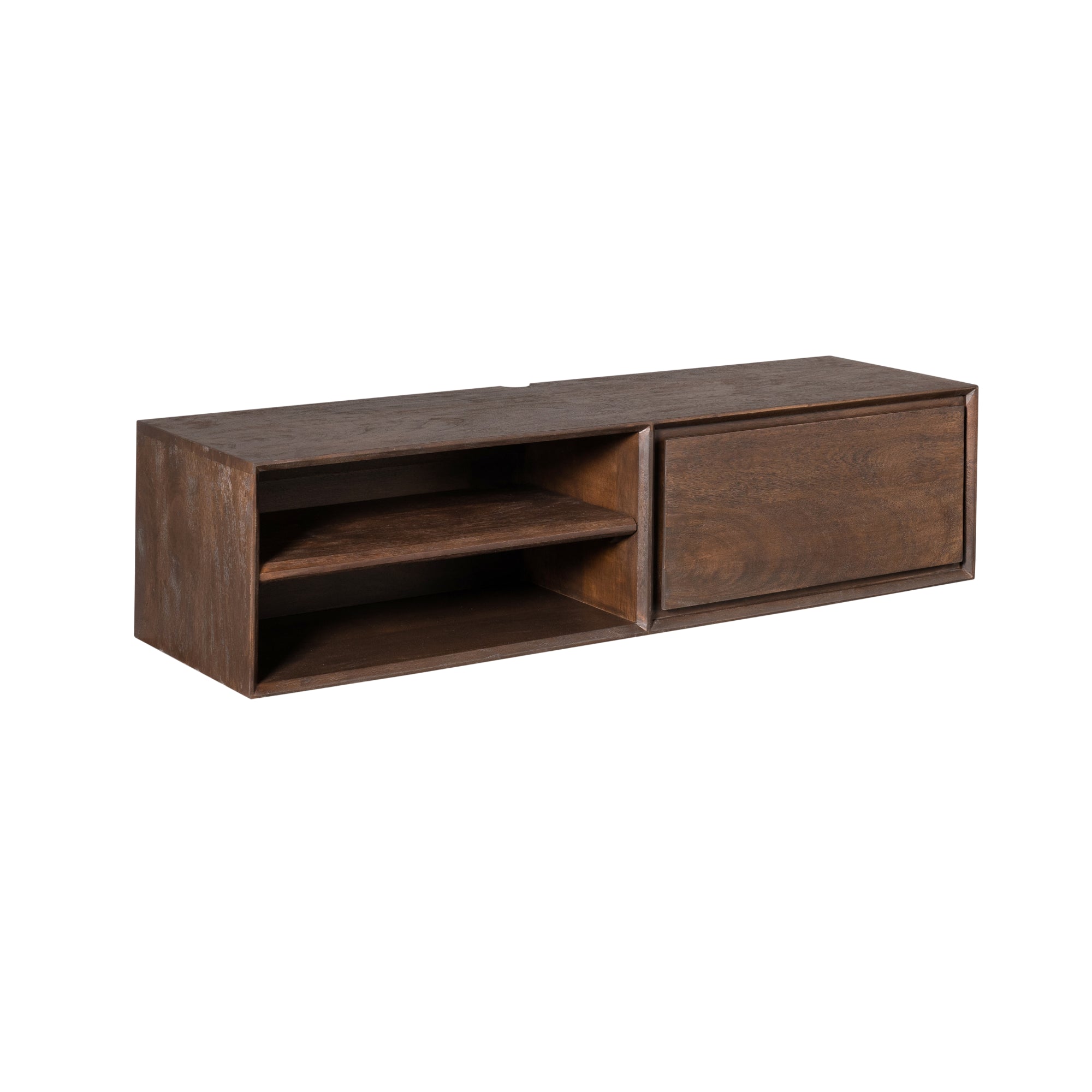 Schwebendes TV-Möbel Ambiance Brown | 120 cm