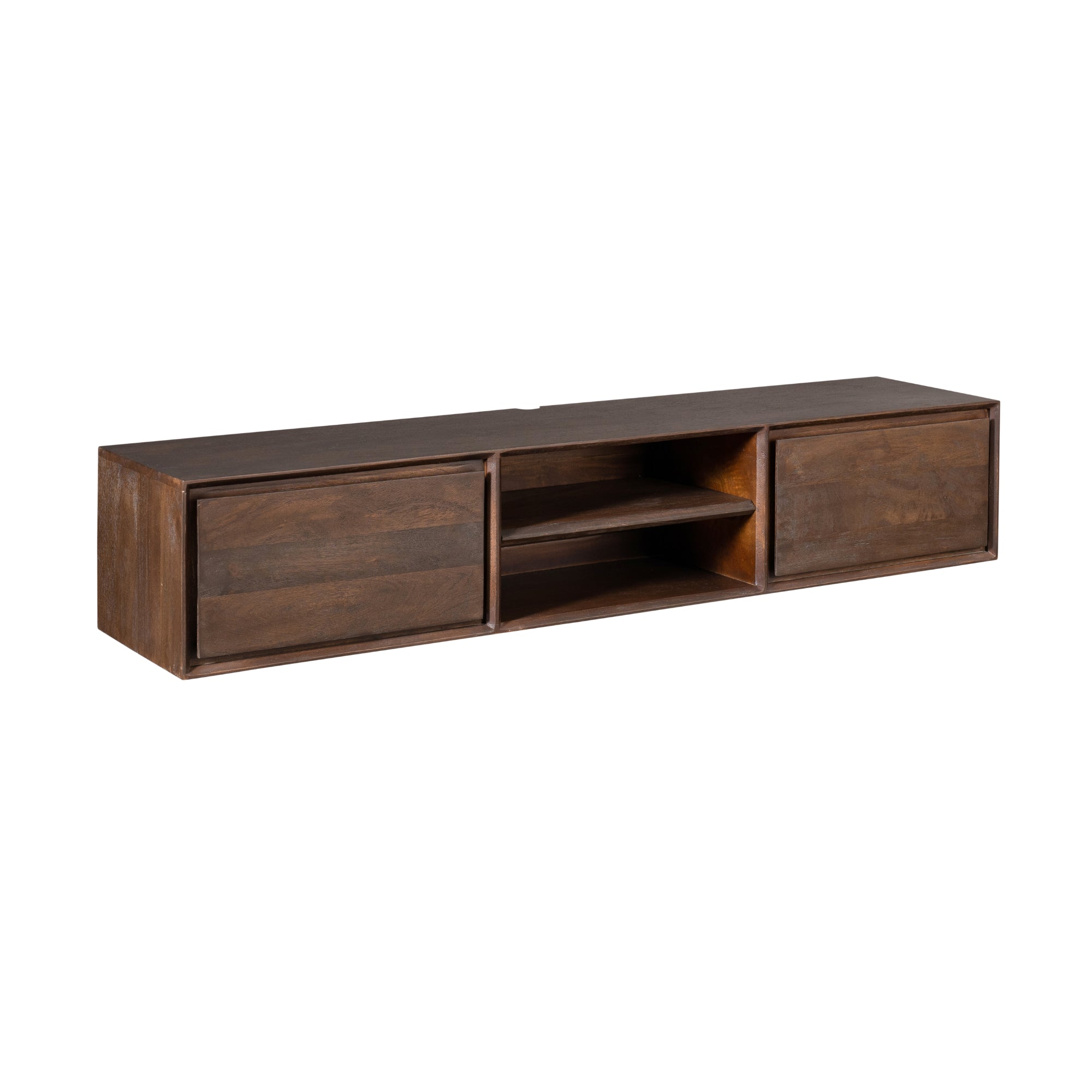 Schwebendes TV-Möbel Ambiance Brown | 160 cm