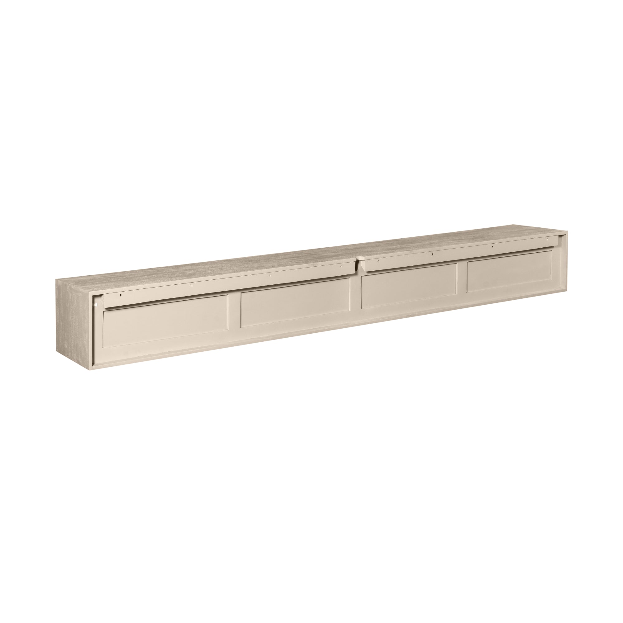Schwebendes TV-Möbel Ambiance Sand | 240 cm