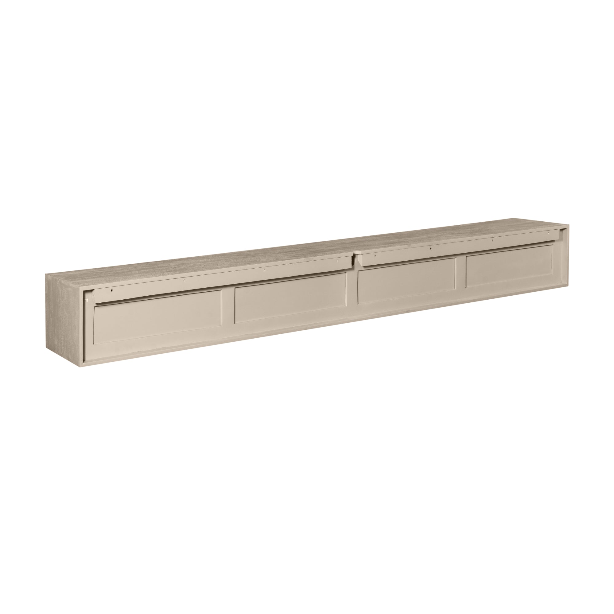 Schwebendes TV-Möbel Ambiance Sand | 280 cm
