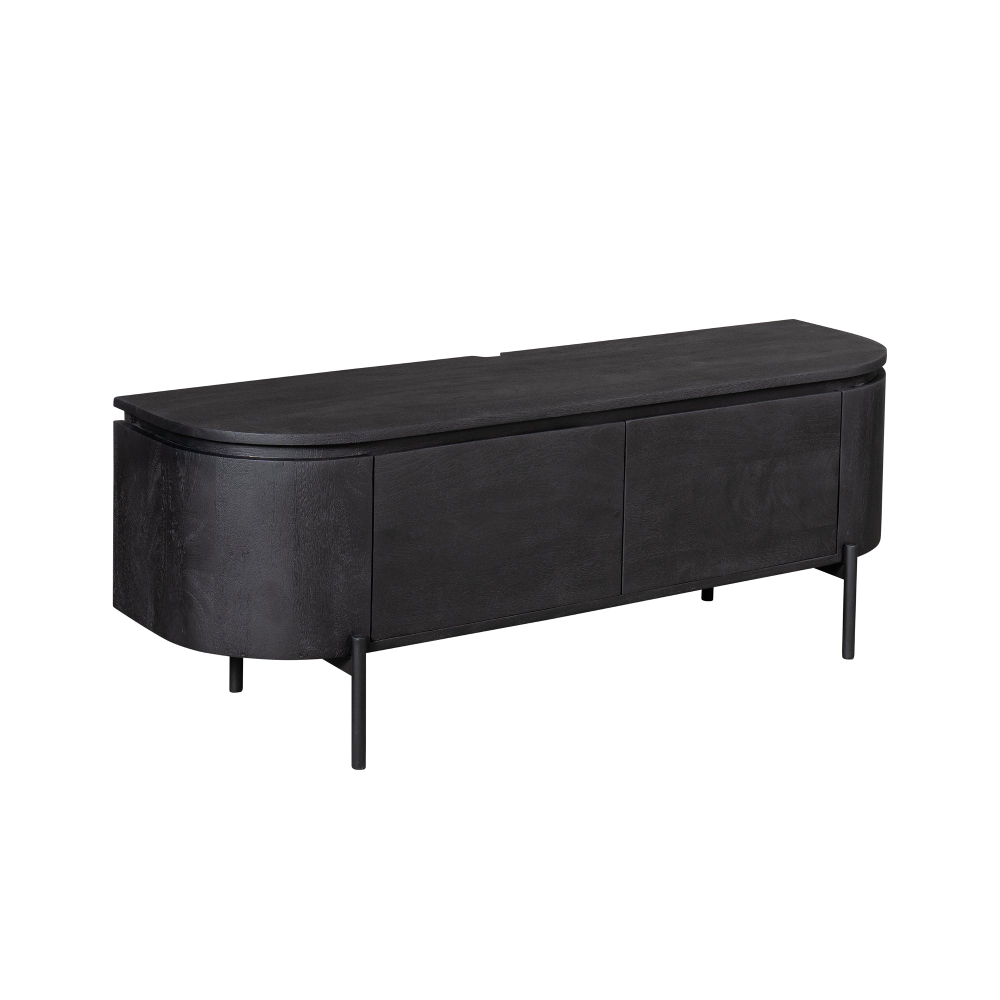 TV-Möbel Excellent Schwarz | 120 cm
