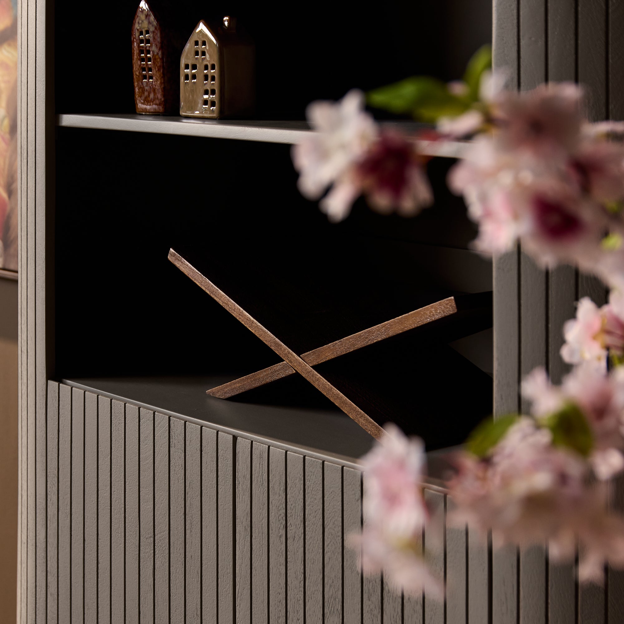 Highboard Sole | 115 cm | Taupe