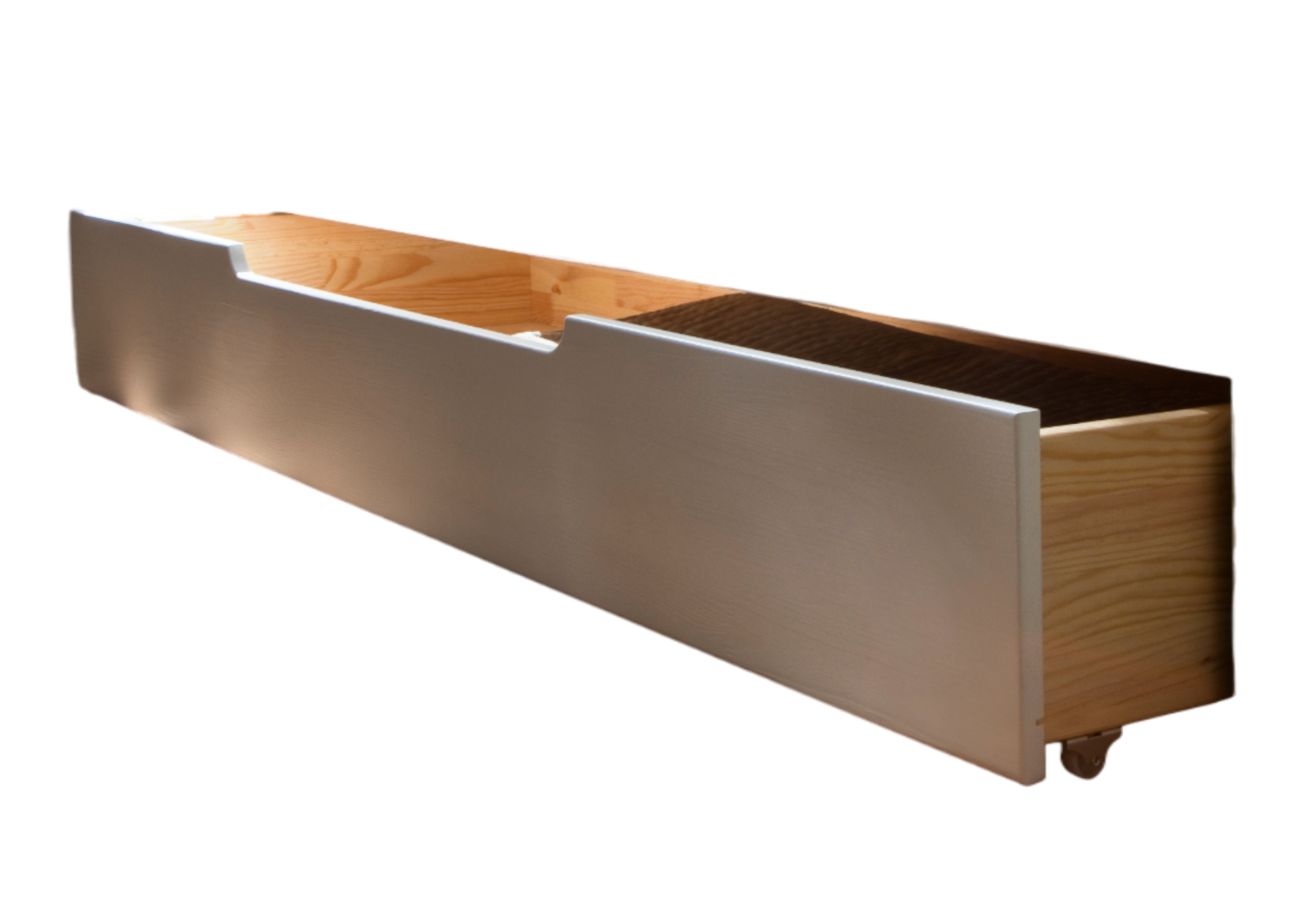 Schubkasten Wave Fichte massiv, 2'er Set für Bett 200x200 cm