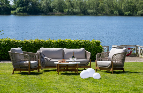 Terracin Garten/Lounge Set 4 Teilig