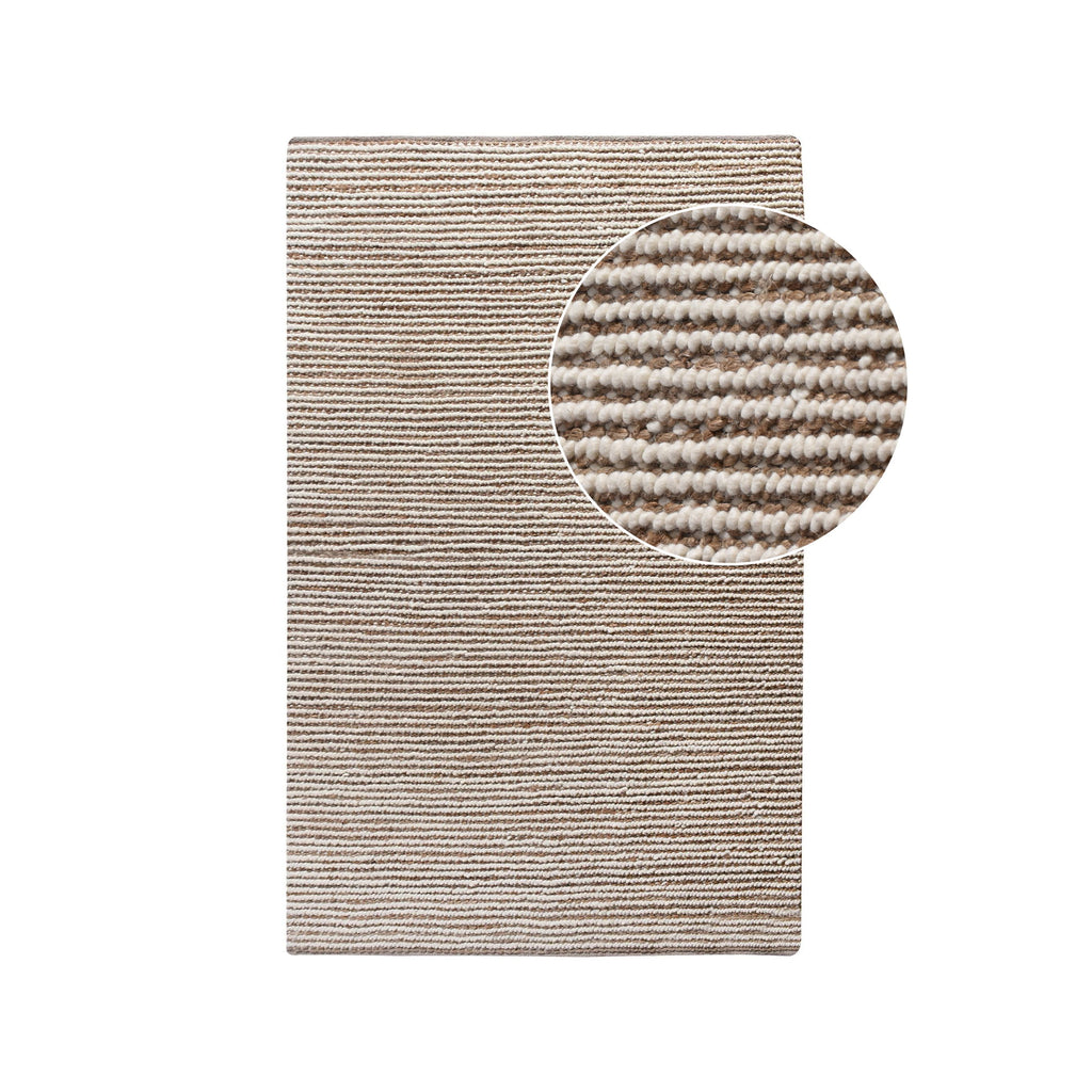 Avadi Teppich - Teppich, handgewebt, Natur/Ivory, 160x230 cm
