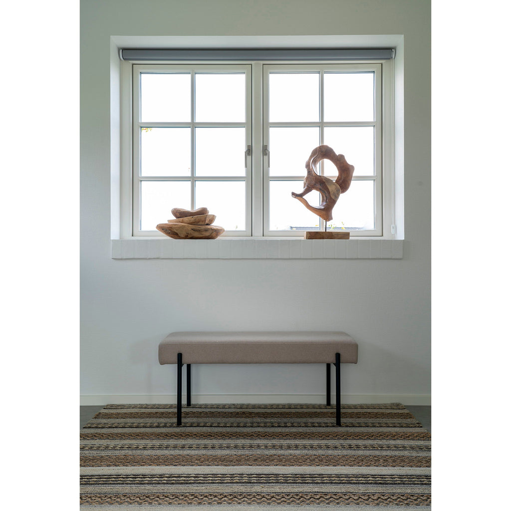 Mehrna Rug - Teppich, handgewebt, Natur/Grau, 160x230 cm