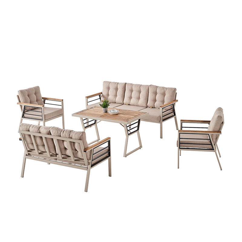 Praga Gartenmöbel Set 5-Teilig