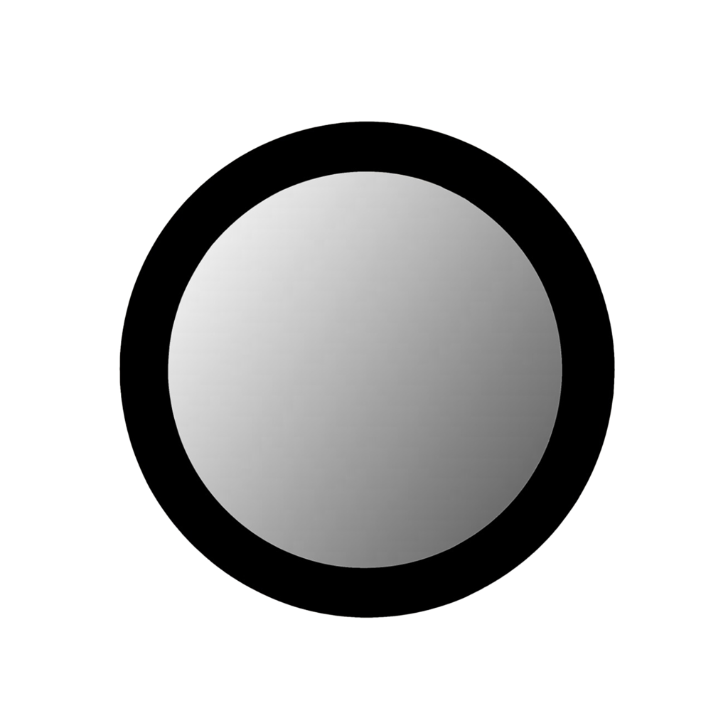 Spiegel Dide | 40 cm | Schwarz