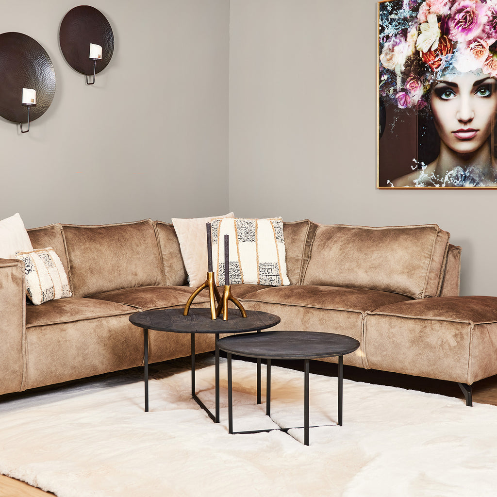 Couchtisch Arlington | Set von 2 Schwarz