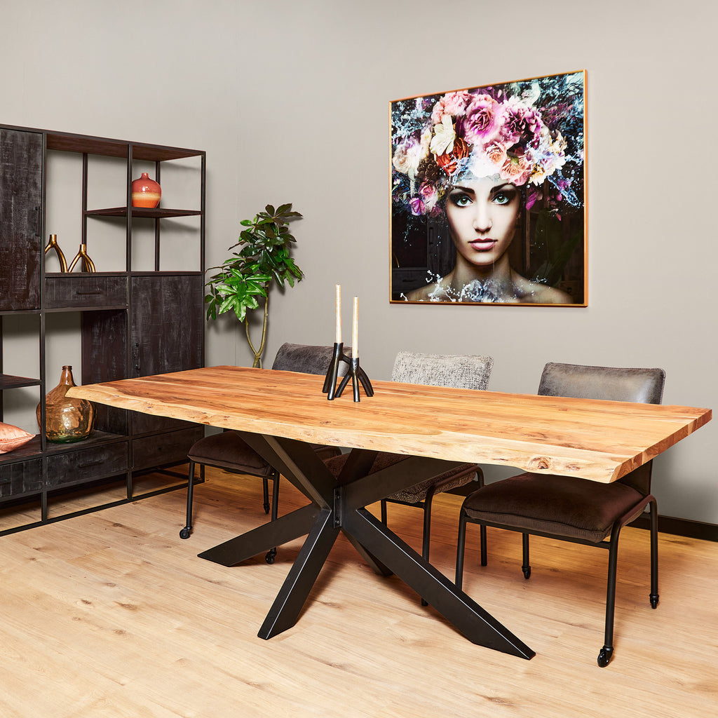 Baumstamttisch Live Edge 240 cm