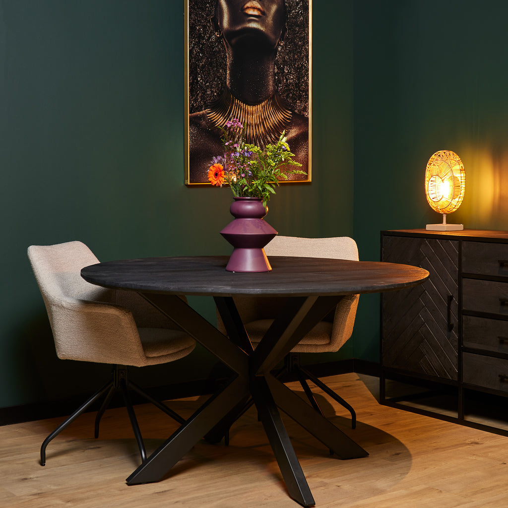 Eetkamertafel New York | Rund | 110 cm