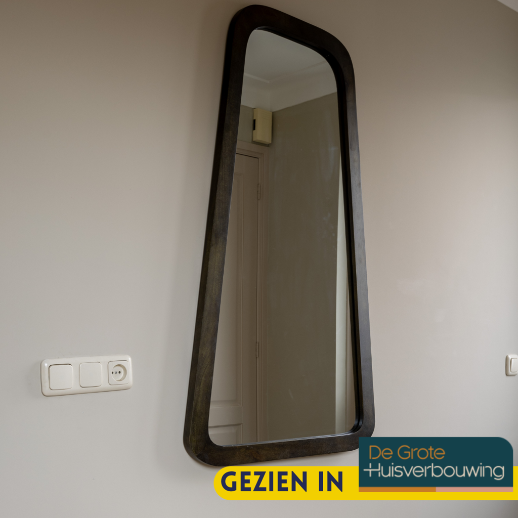 Spiegel Noé – Massiver Mangoholz-Spiegel 70×120 cm, rechteckig & natürlich elegant