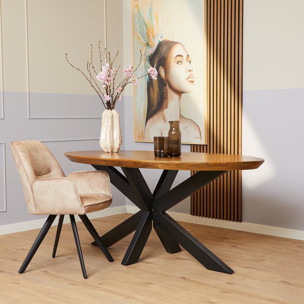 Esszimmer Tisch Brandy | Oval | 180 cm