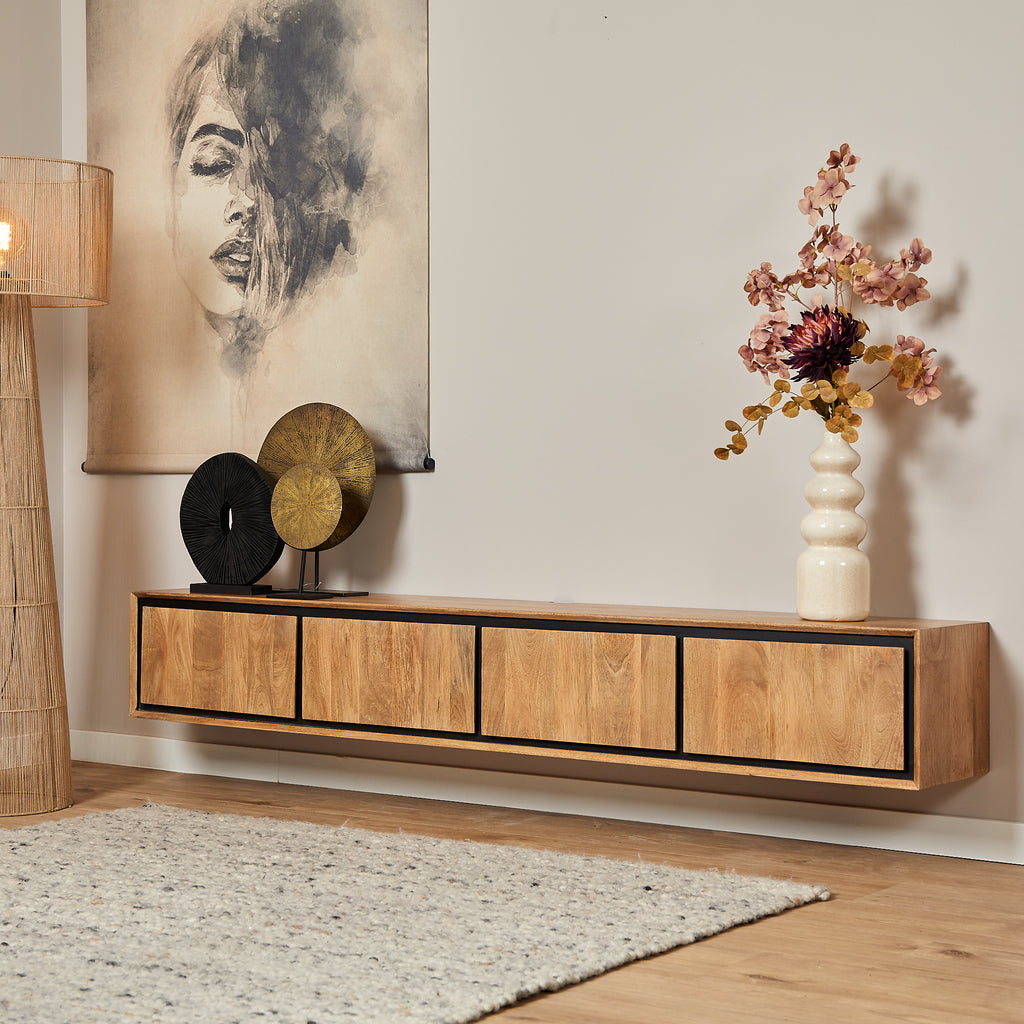 Schwebendes TV-Möbel RichWood | 200 cm