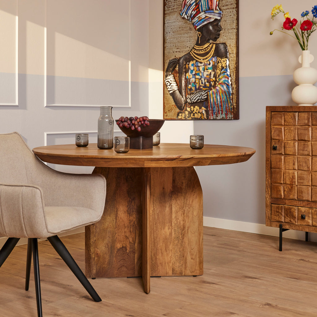 Esszimmer Tisch Tense | 130 cm | Rund