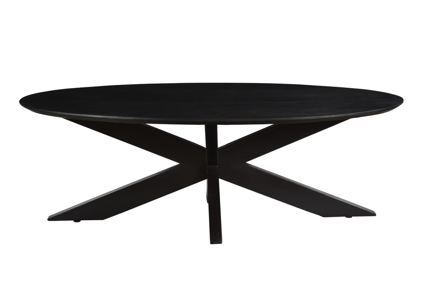 Oslo Oval Black130 cm