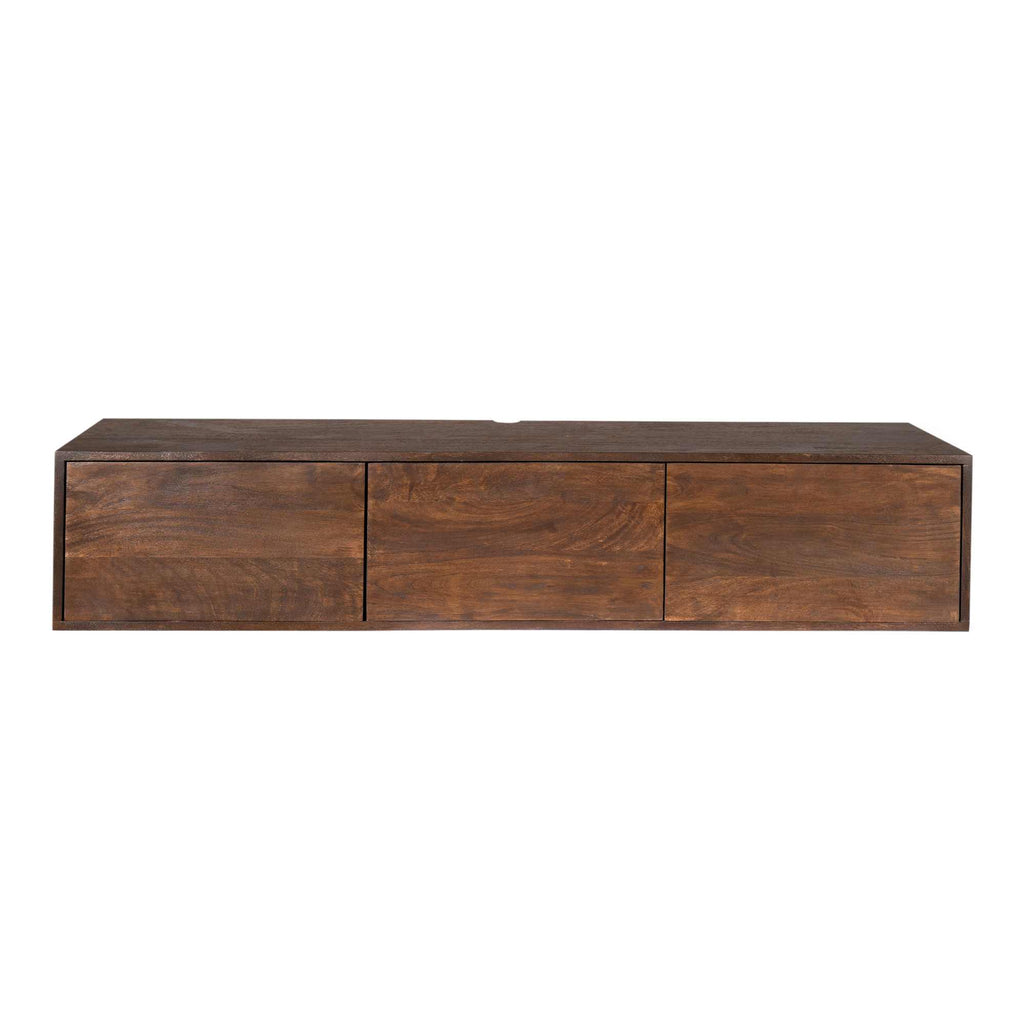 Schwebendes TV-Möbel Vision Brown | 160 cm