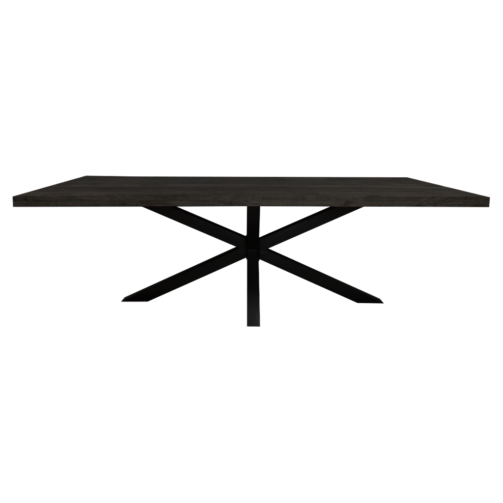 Esszimmer-Tisch Denver Schwarz | Rechteckig | 200 cm