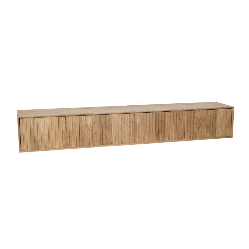 Schwebendes TV-Möbel Madison Natur | 240 cm