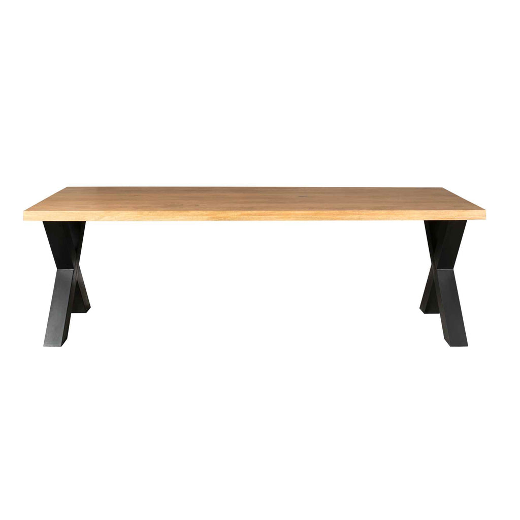 Esszimmer Tisch Denver | Rechteck X-Bein | 200 cm