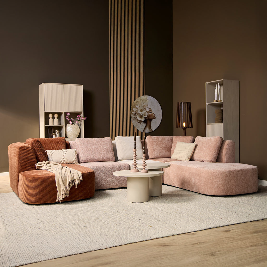 MeinLieblingsplatz Modular U-Sofa – stilvolles, großzügiges Sofa, 335 x 230 cm, farbenfroh & zeitgemäß