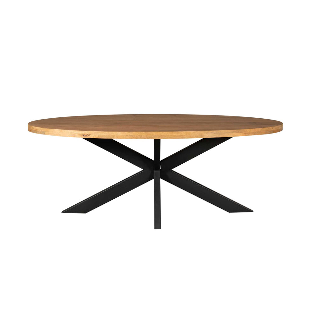 Esszimmer Tisch Denver | Oval | Mangoholz | 180 cm