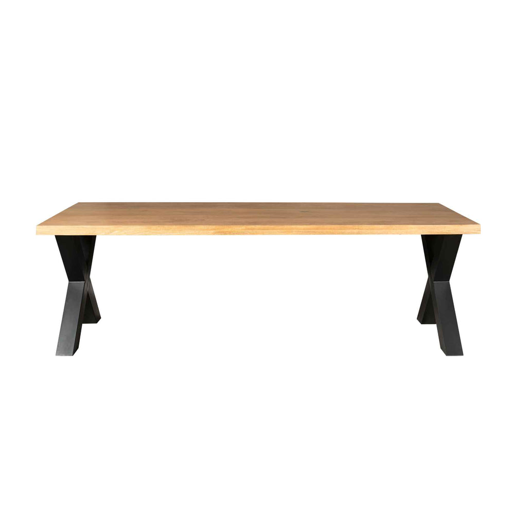Esszimmer Tisch Denver | Rechteck X-Bein | 240 cm