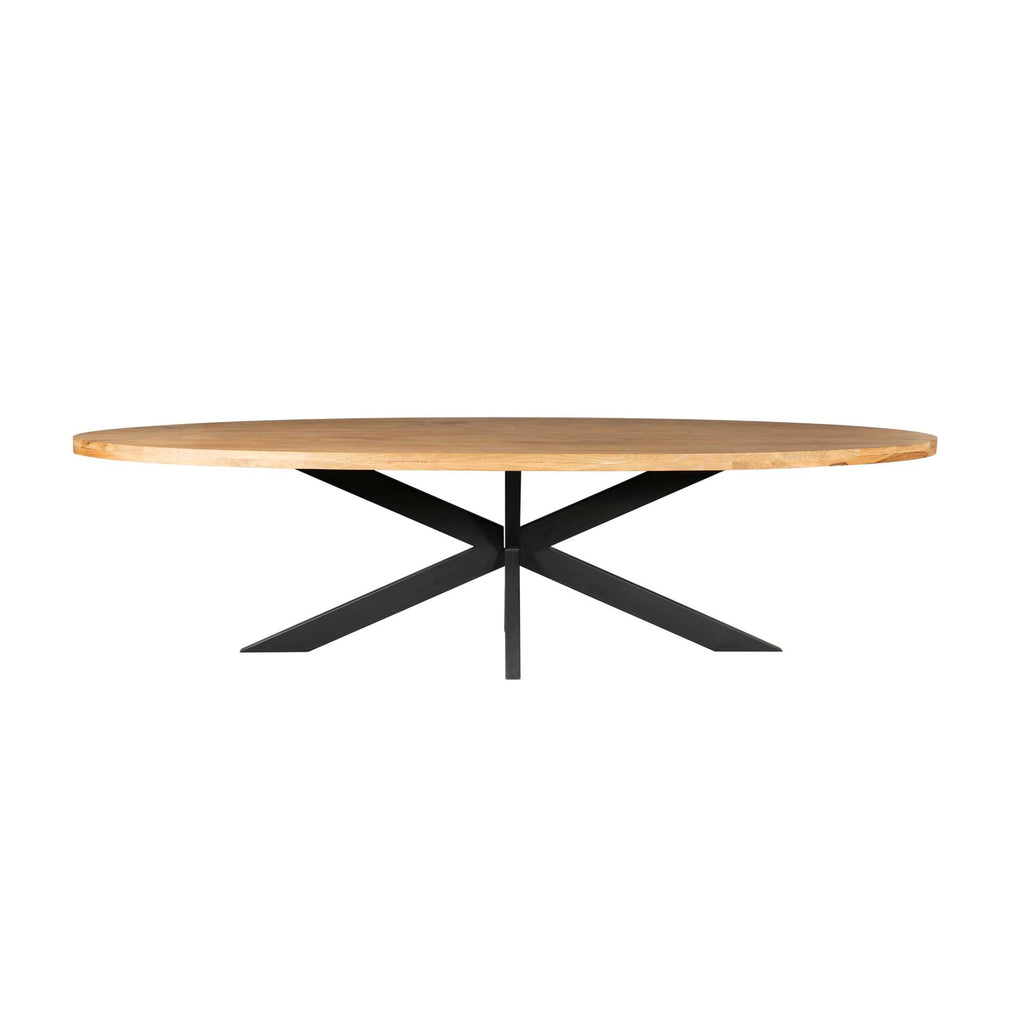 Esszimmer Tisch Denver | Oval | Mangoholz | 300 cm