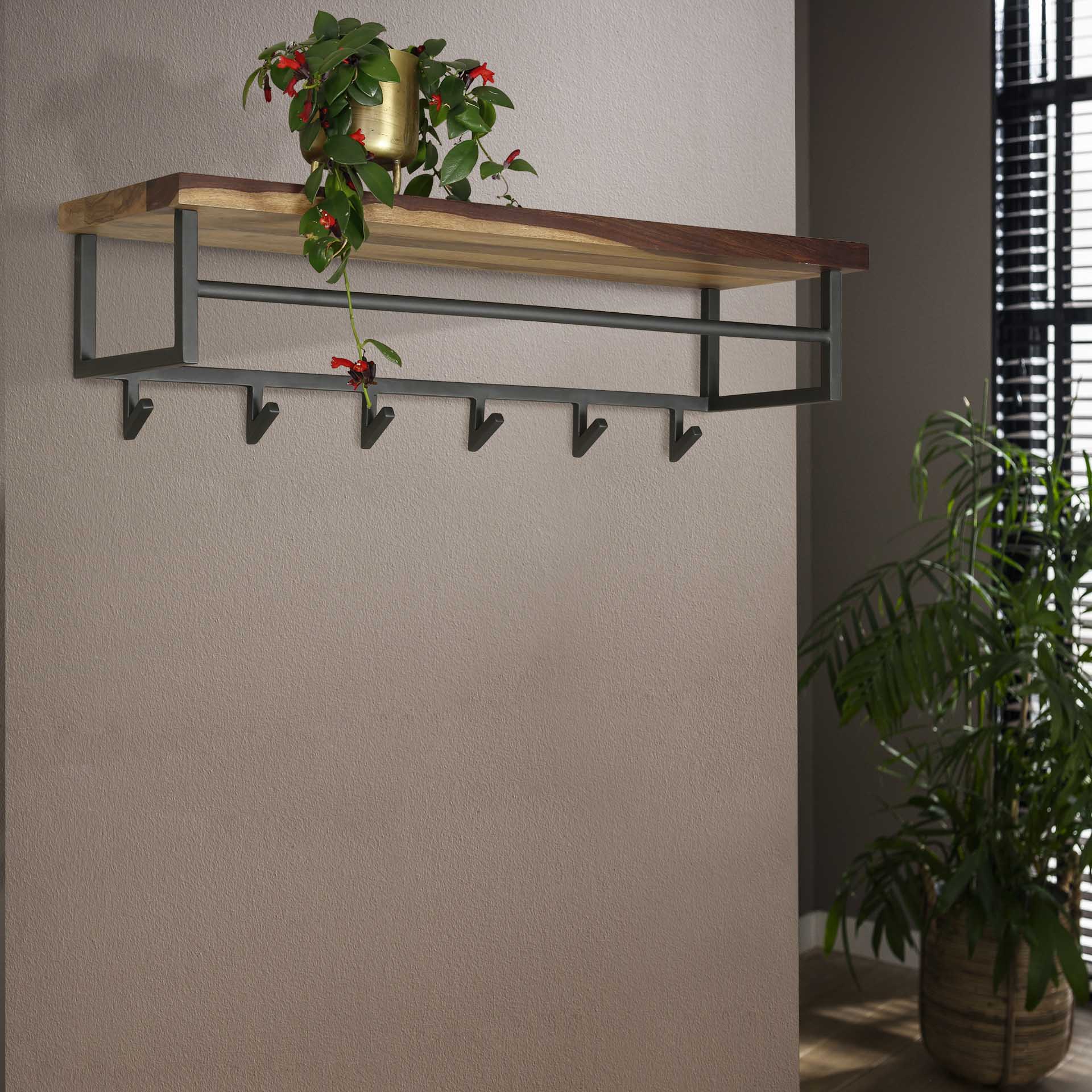 Garderobe – Canto Grace – Massiv Saja natur