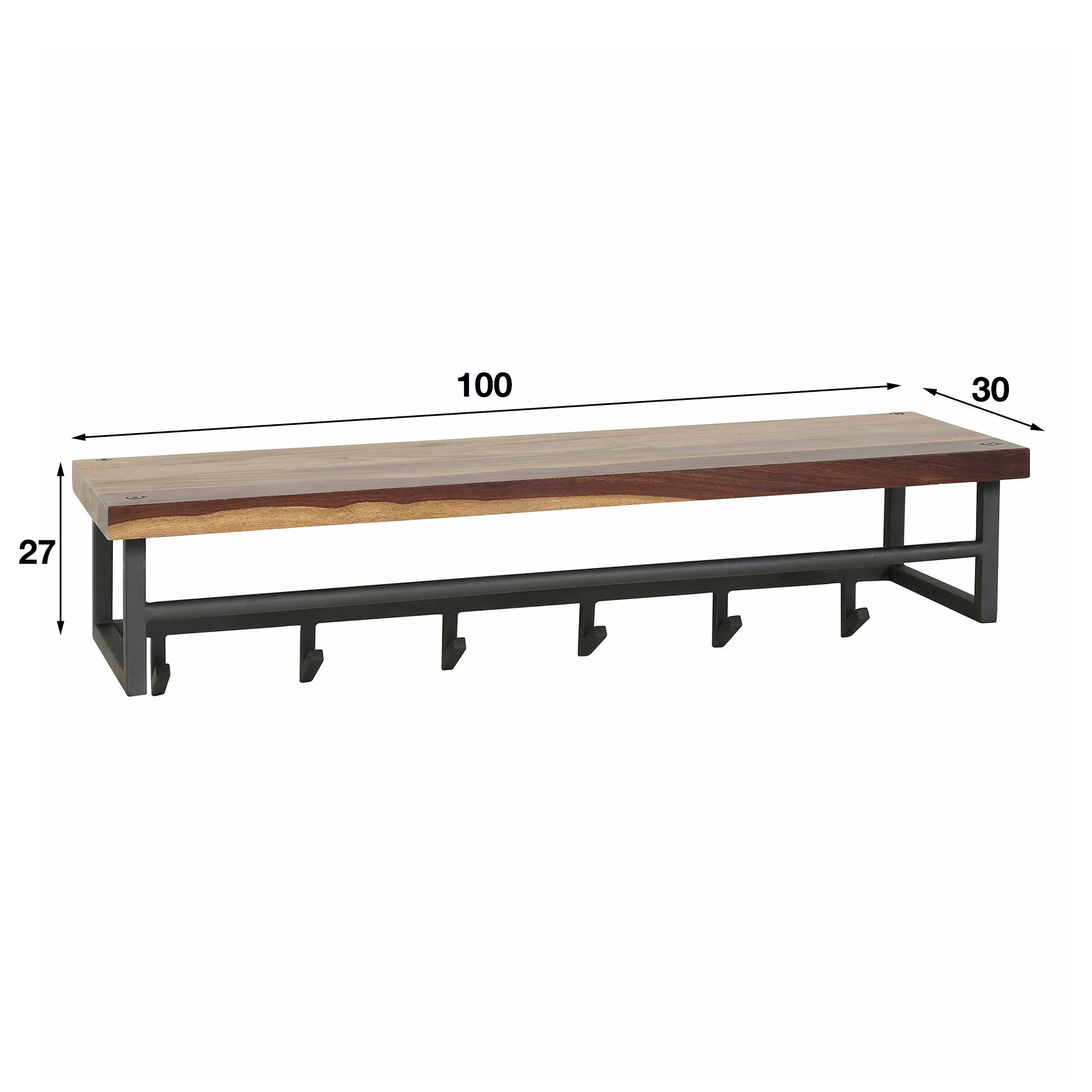 Garderobe – Canto Grace – Massiv Saja natur