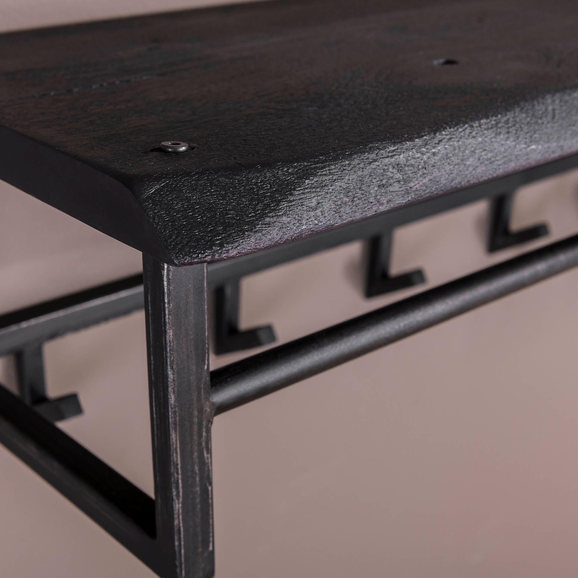 Garderobe – Velora Origin – Massivholz Akazie schwarz
