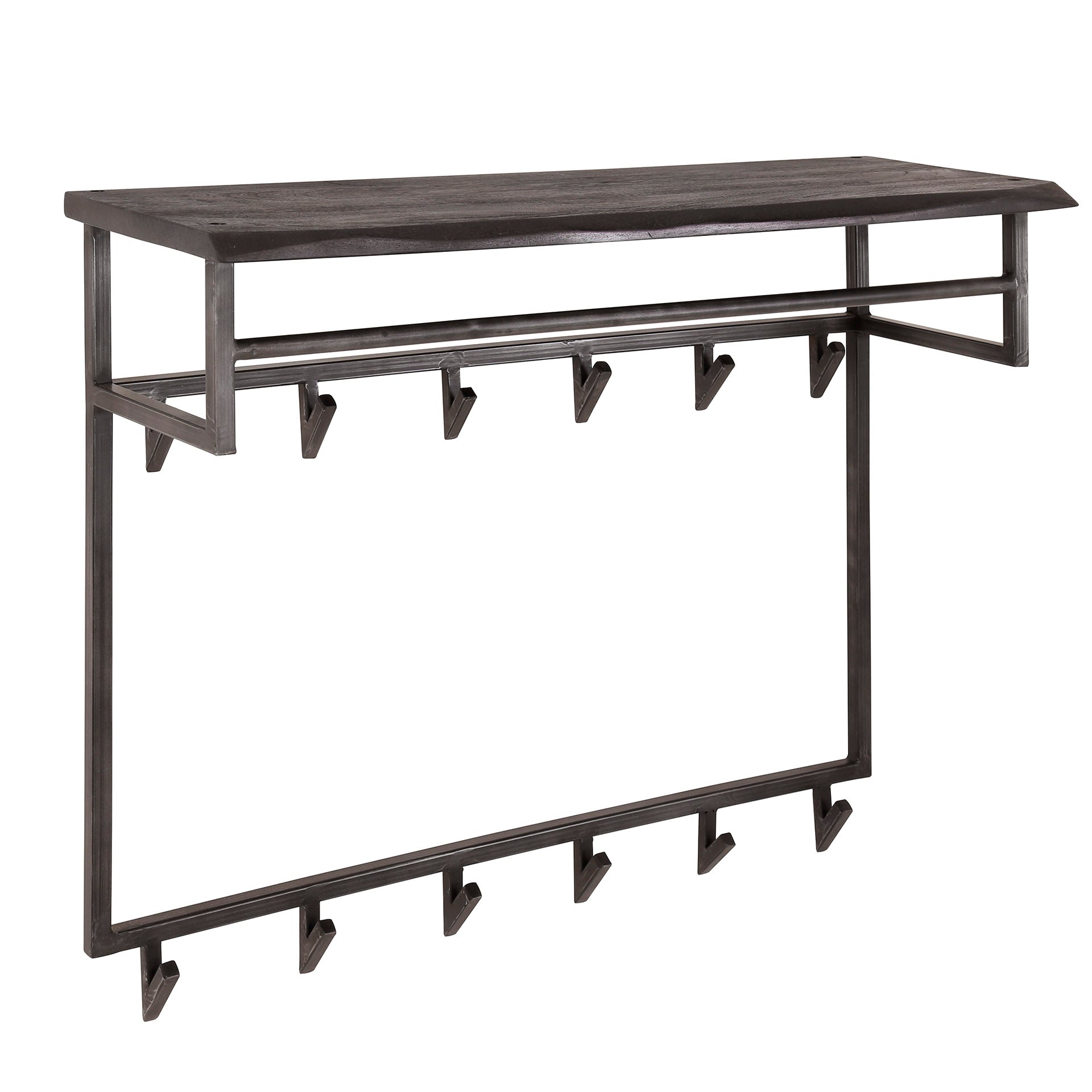 Garderobe – Fiora Classic – Massivholz Akazie schwarz