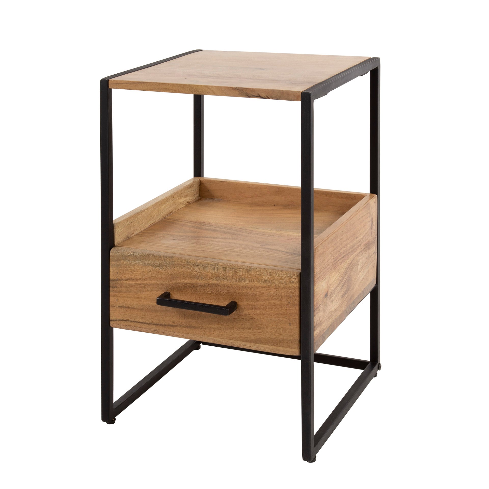 Beistelltisch – Linea Classic – Massivholz Akazie natur