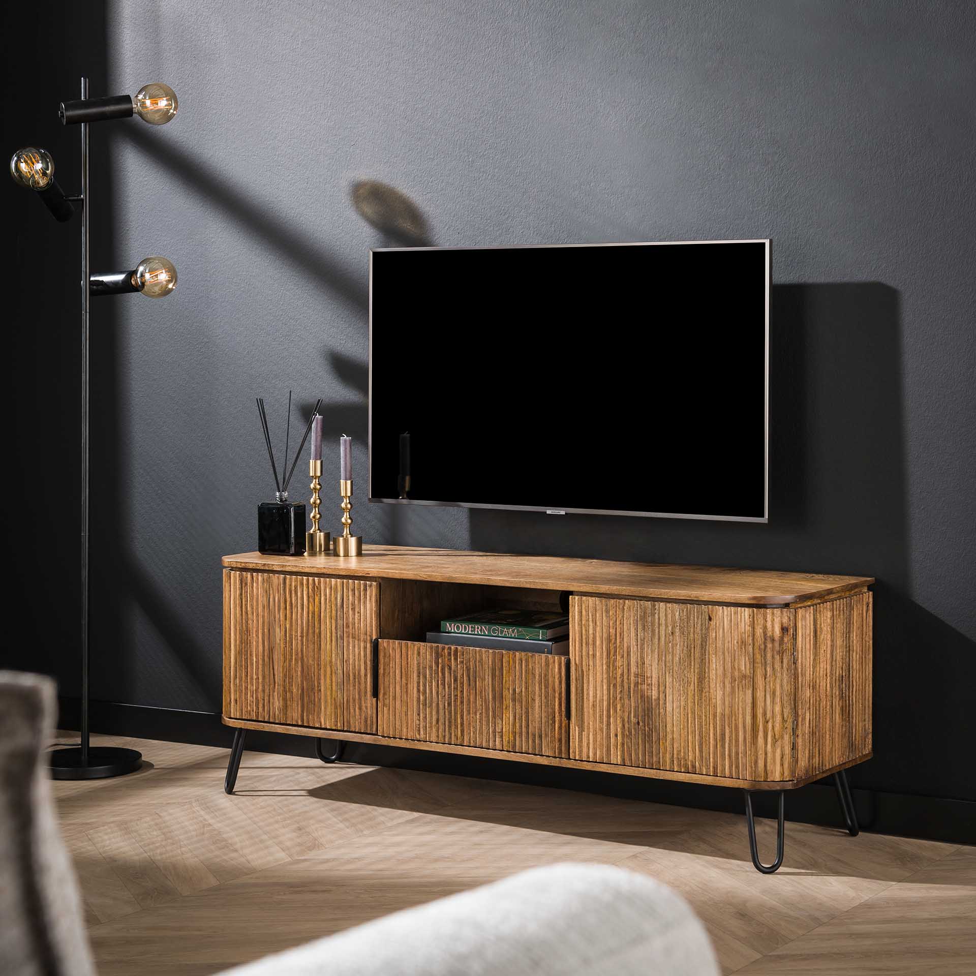 Wohnaccessoire – Olivo Casa – Massivholz Mango Sandfarbe