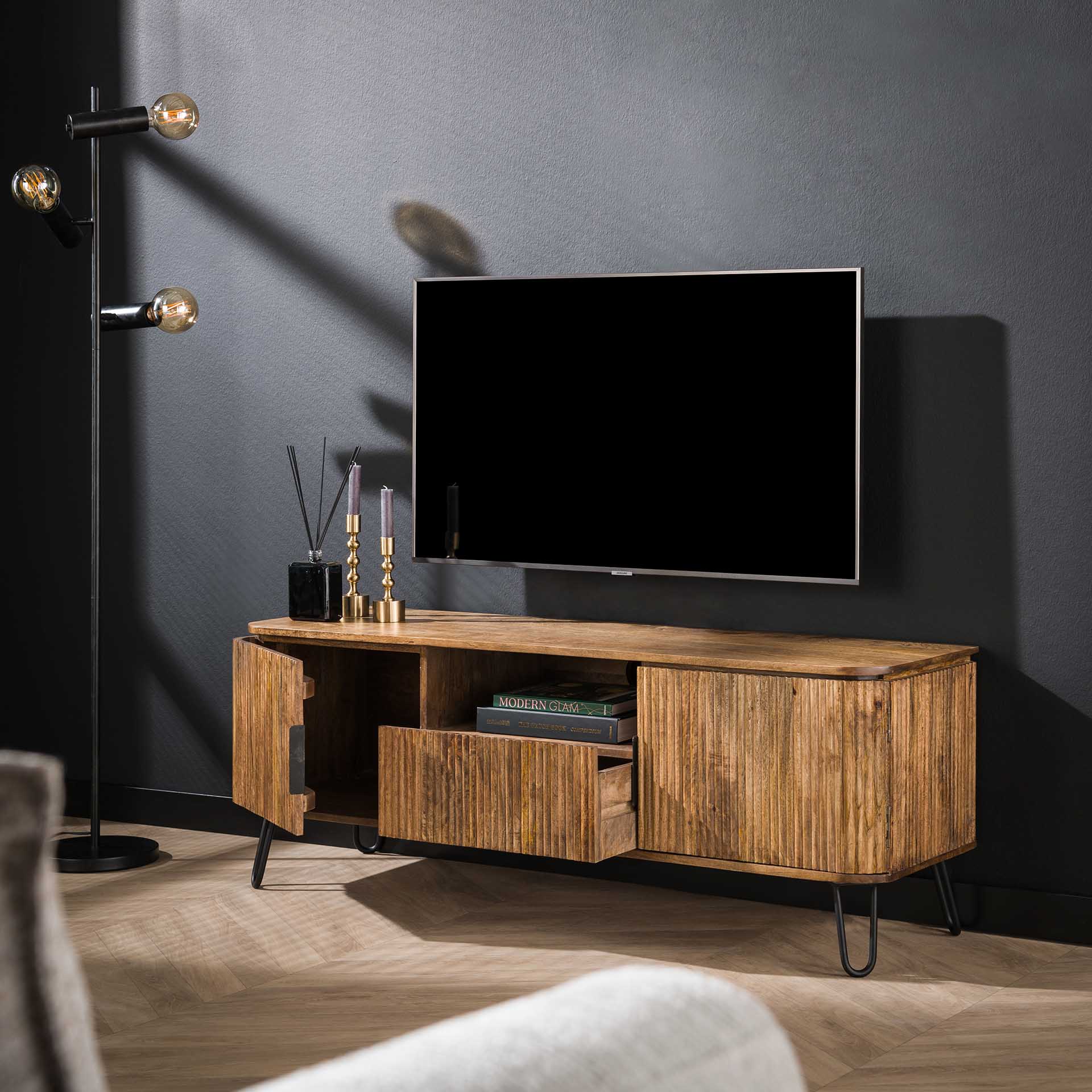 Wohnaccessoire – Olivo Casa – Massivholz Mango Sandfarbe