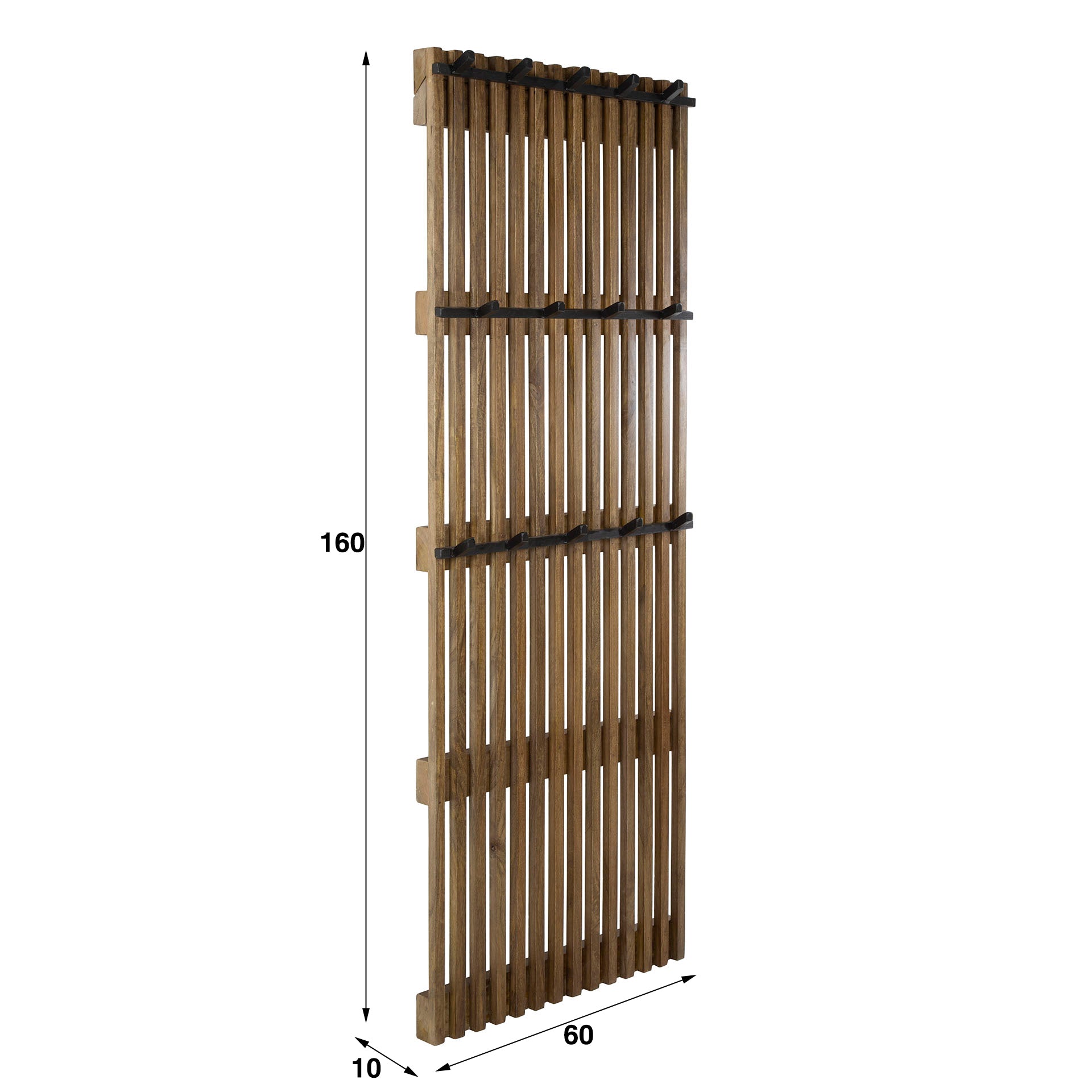 Garderobe – Lumina Studio – Massivholz Mango Sandfarbe