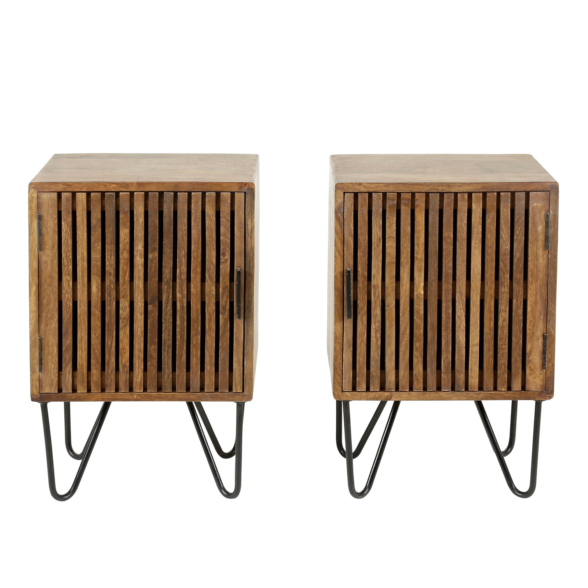 Beistelltisch – Calda Pure – Massivholz Mango Sandfarbe