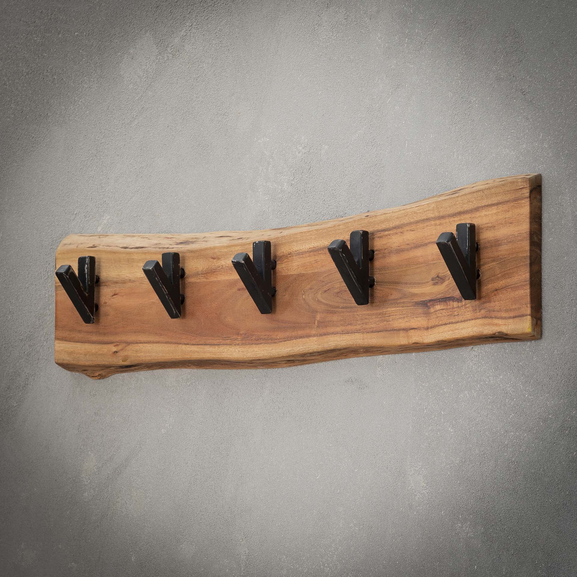 Garderobe – Prisma Pure – Massivholz Akazie natur