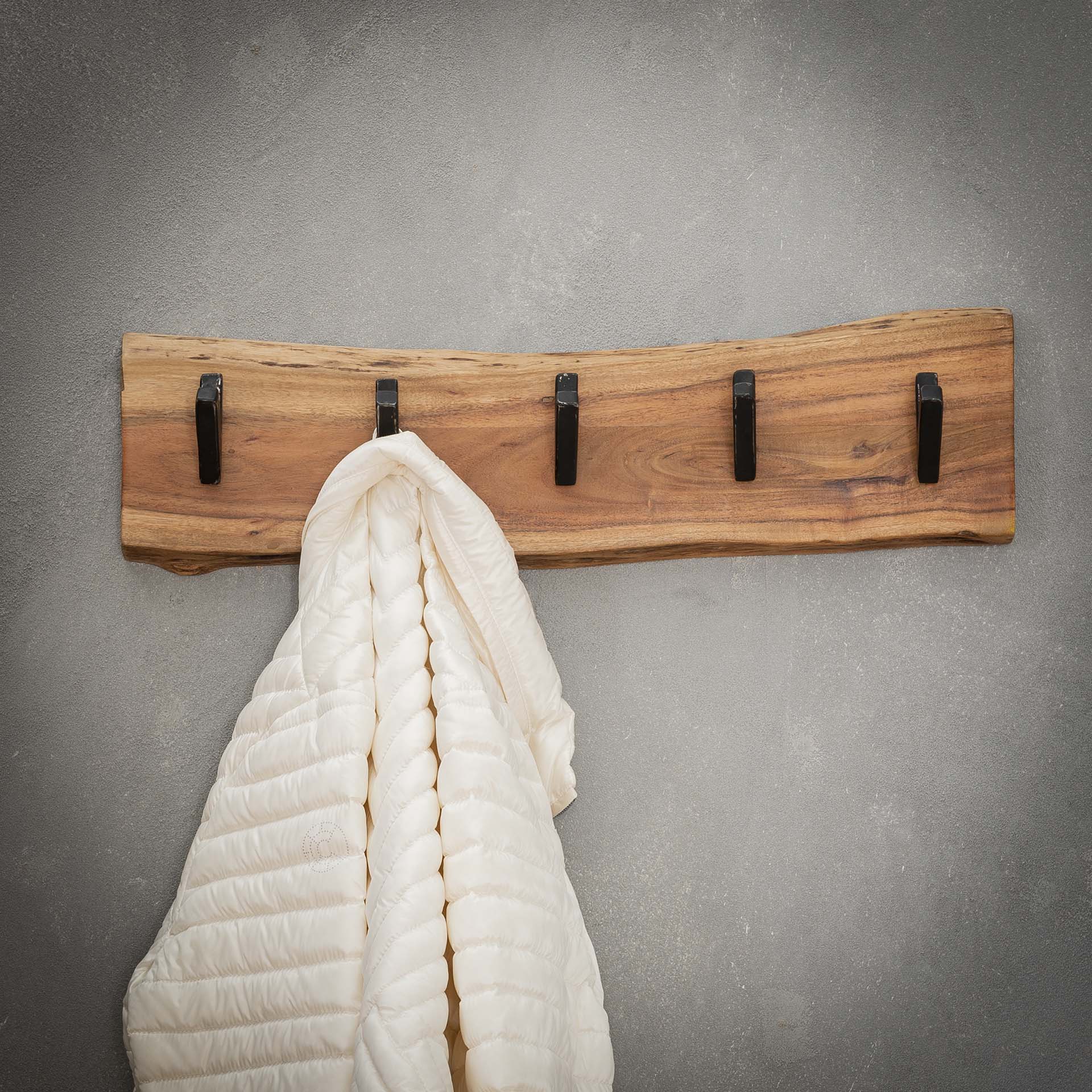 Garderobe – Prisma Pure – Massivholz Akazie natur