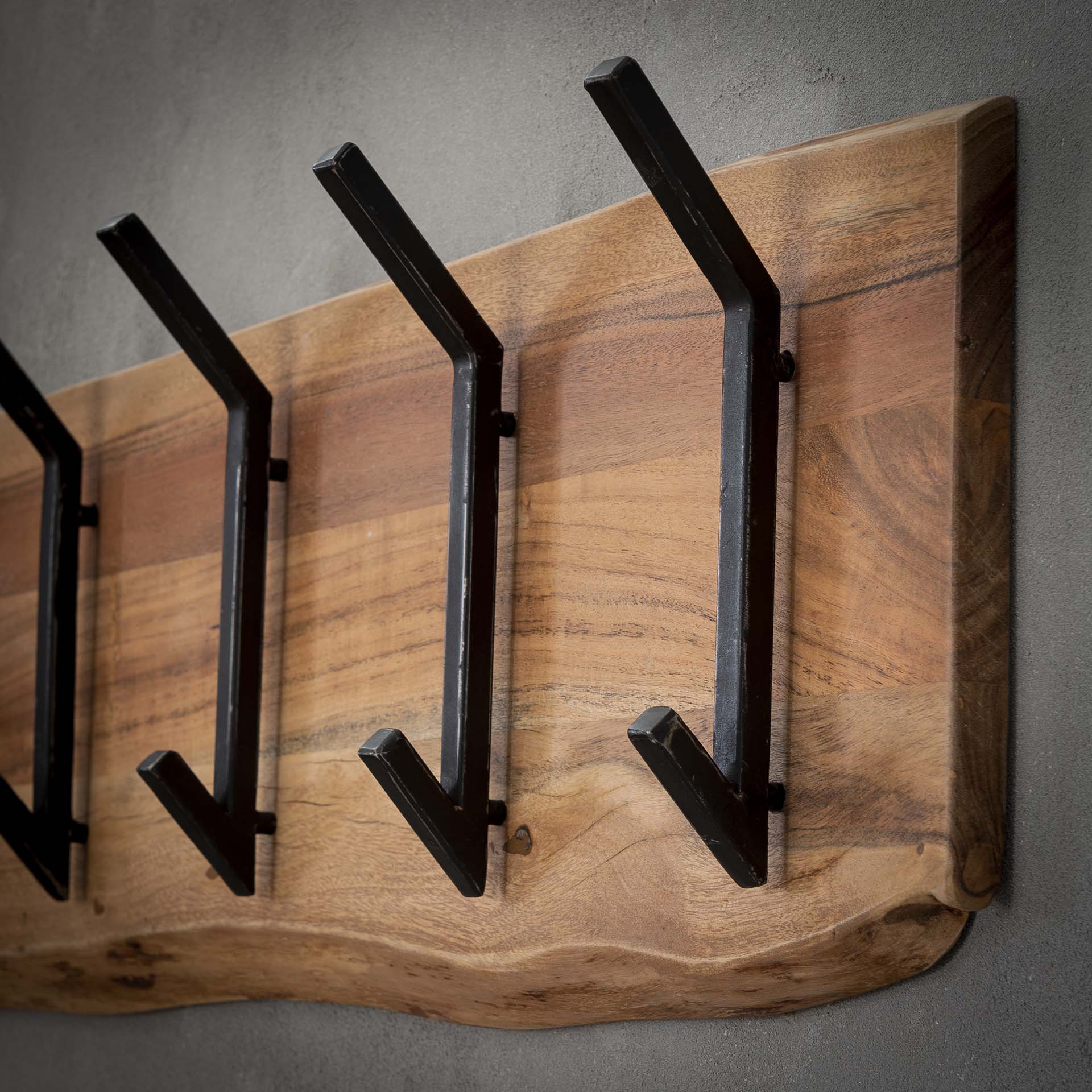 Garderobe – Scalea Loft – Massivholz Akazie natur