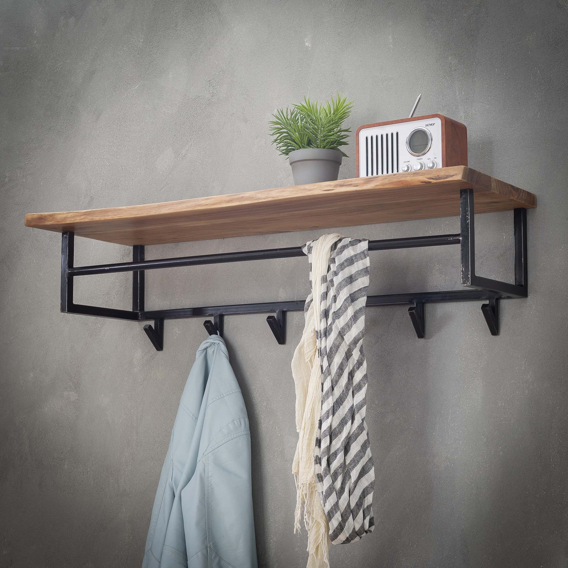 Garderobe – Luma Oak – Massivholz Akazie natur